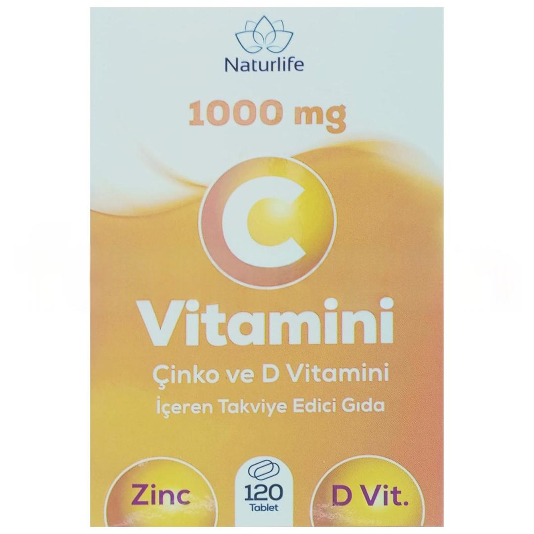 Naturlife Vitamin C 1000 mg 120 Tablet