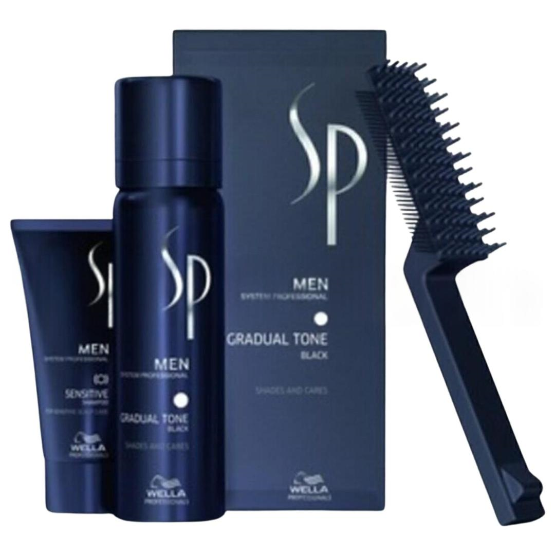 Wella Professionals Sp Men Pigment Mousse Gradual Tone Black Siyah 60 ml