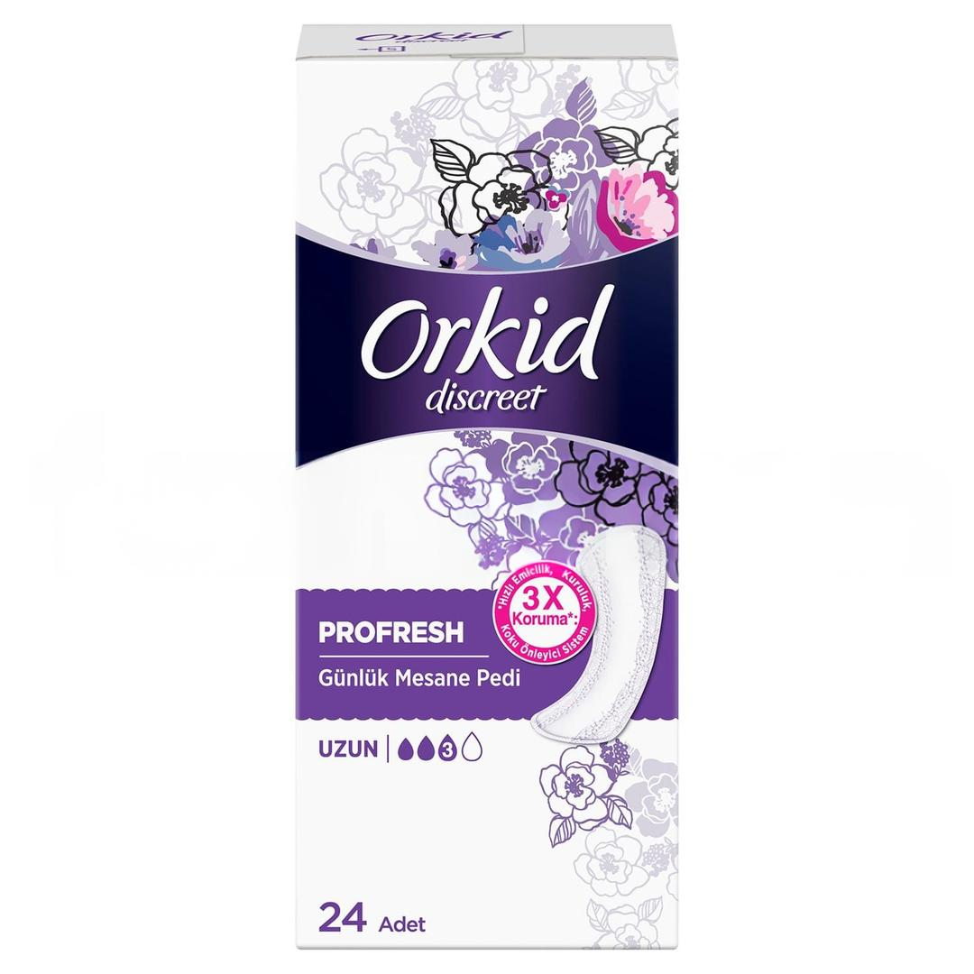 Orkid Günlük Mesane Pedi Uzun 24'lü