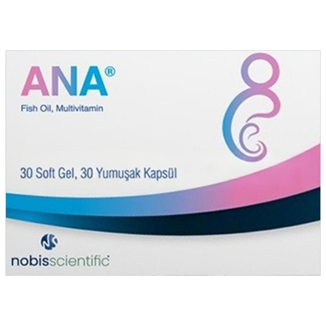Ana Fish Oil Multivitamin 30 Softgel Kapsül
