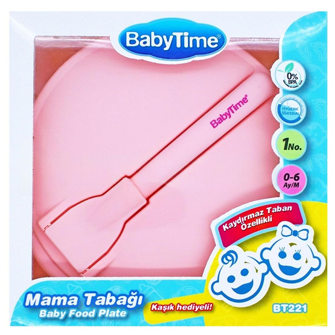 Babytime BT221 Mama Tabağı - Pembe
