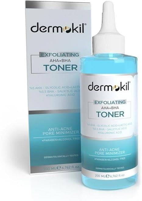 Dermokil Exfoliating AHA + BHA Niacinamide 200 ml Tonik