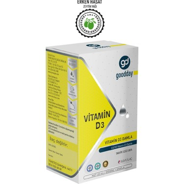Goodday Vitamin D3 20 ml Damla