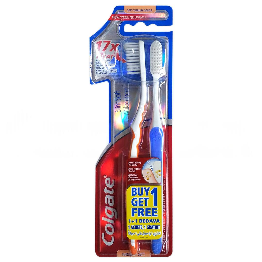 Colgate 17x Slimmer Tip 1+1 Diş Fırçası