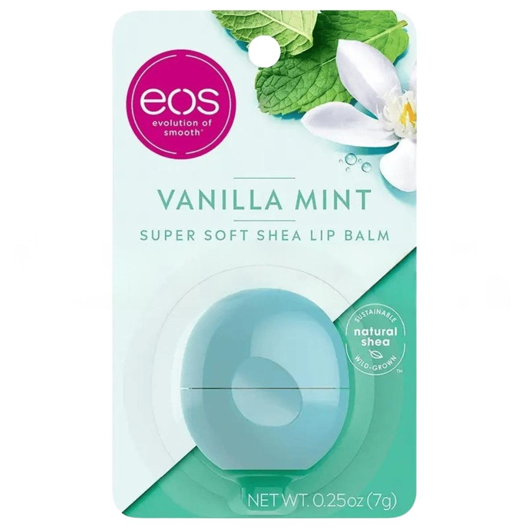 Eos Vanilla Mint Super Soft Shea Vanilyalı Nane Dudak Balsamı 7 gr