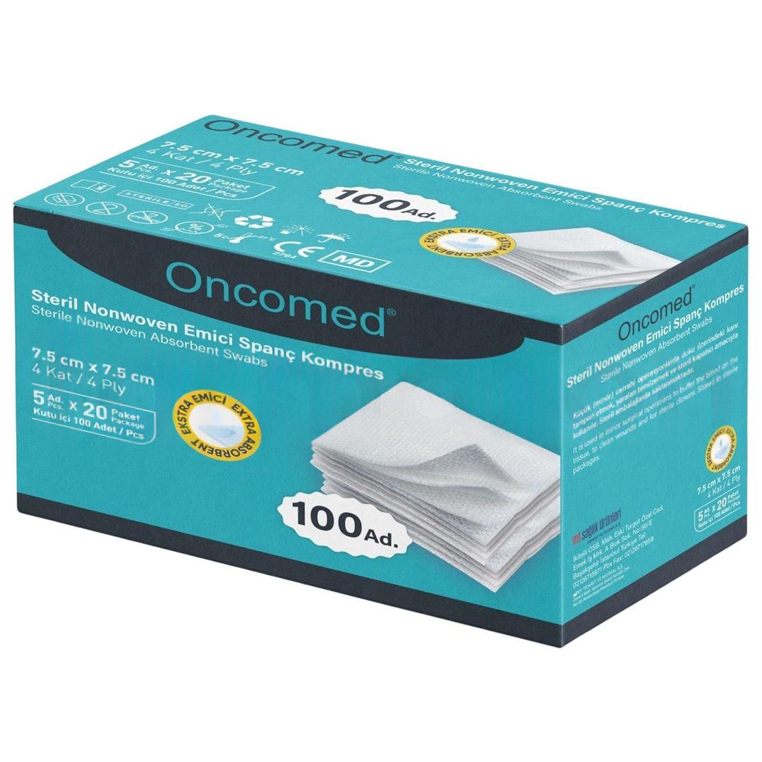 Oncomed Gaz Kompress Nonwowen 100 Adet