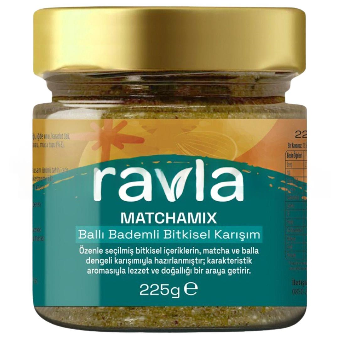 Ravla Matchamix Ballı Bademli Bitkisel Karışım 225 gr