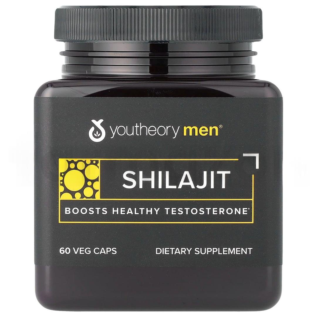 Youtheory Men® Shilajit 250 mg 60 Veg Capsules - İthal