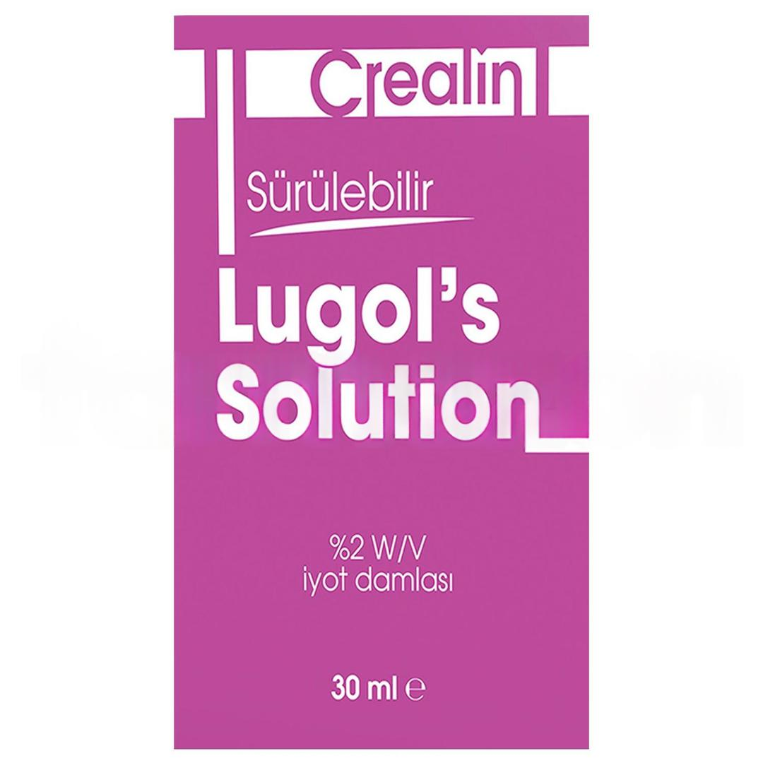 Crealin İyot Kafesi İçin Sürülebilir Lugol Solution %2 30 ml