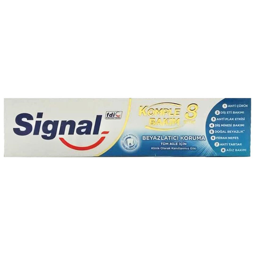 Signal Diş Macunu Komple Bakım 8 Etki Tam Koruma 75 ml
