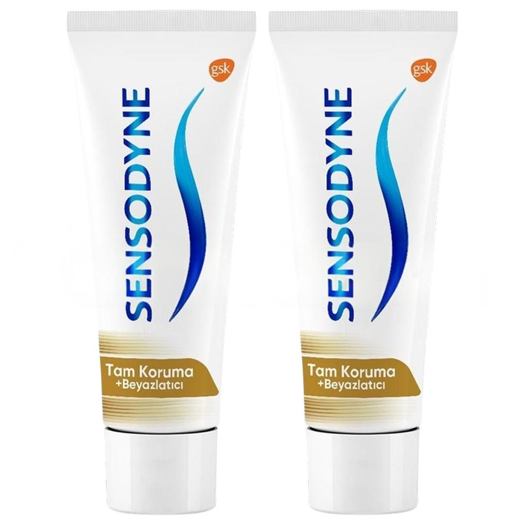 Sensodyne Diş Macunu Tam Koruma Beyaz 50 ml - 2 Adet