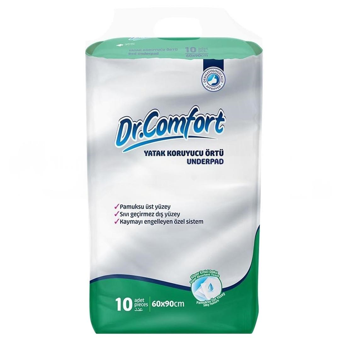 Dr. Comfort Yatak Koruyucu Örtü 60x90 cm 10’lu