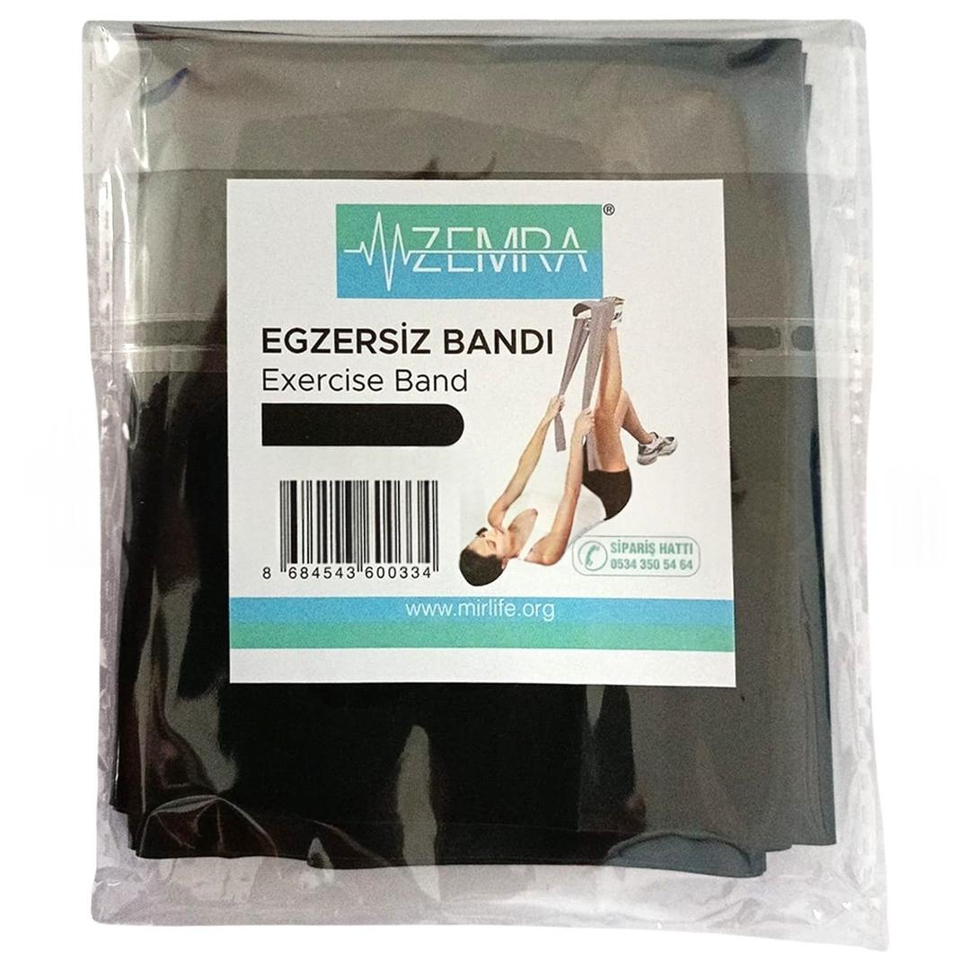 Zemra Terabant Egzersiz Bandı Siyah