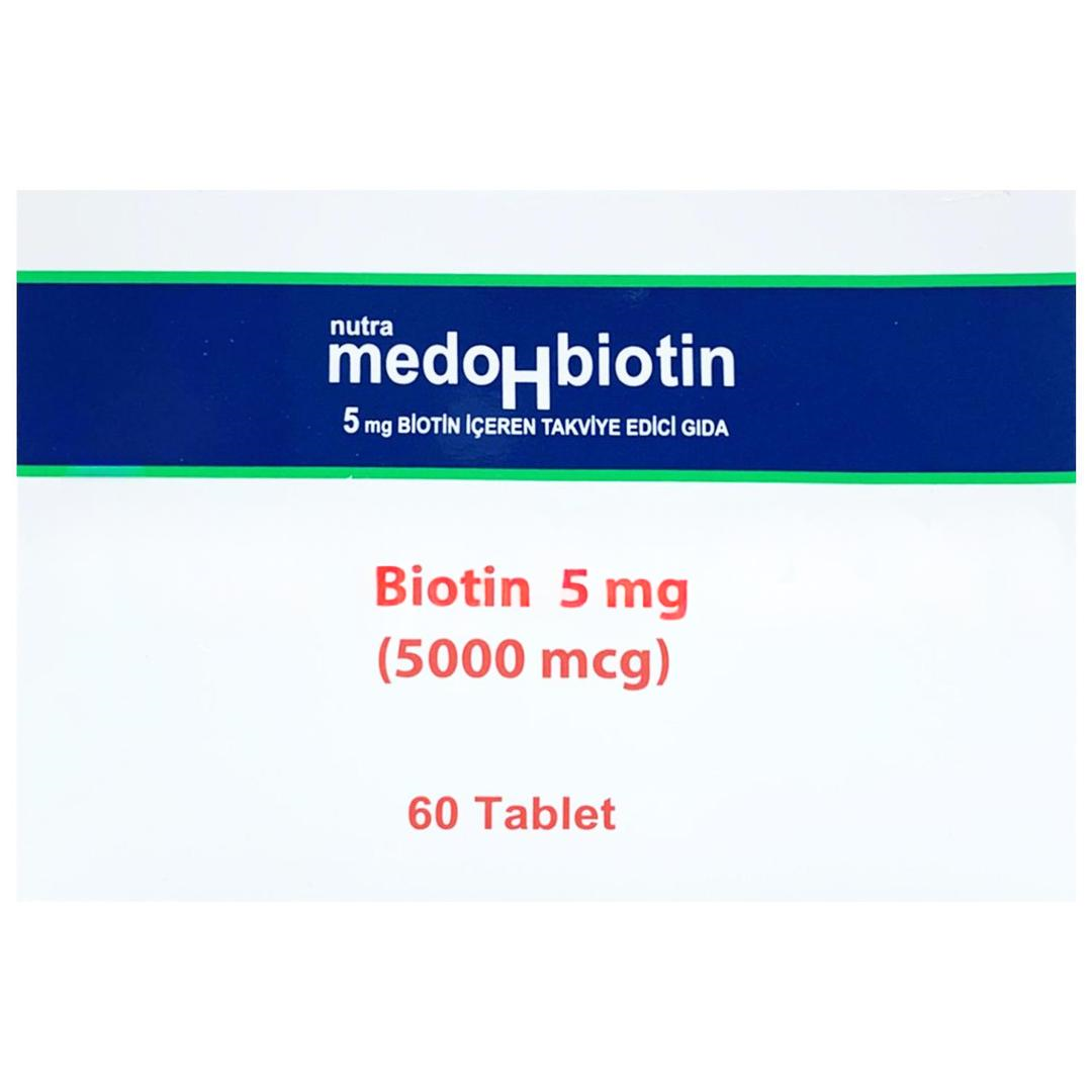 Medohbiotin 5 mg 60 Tablet - Eski Ambalaj
