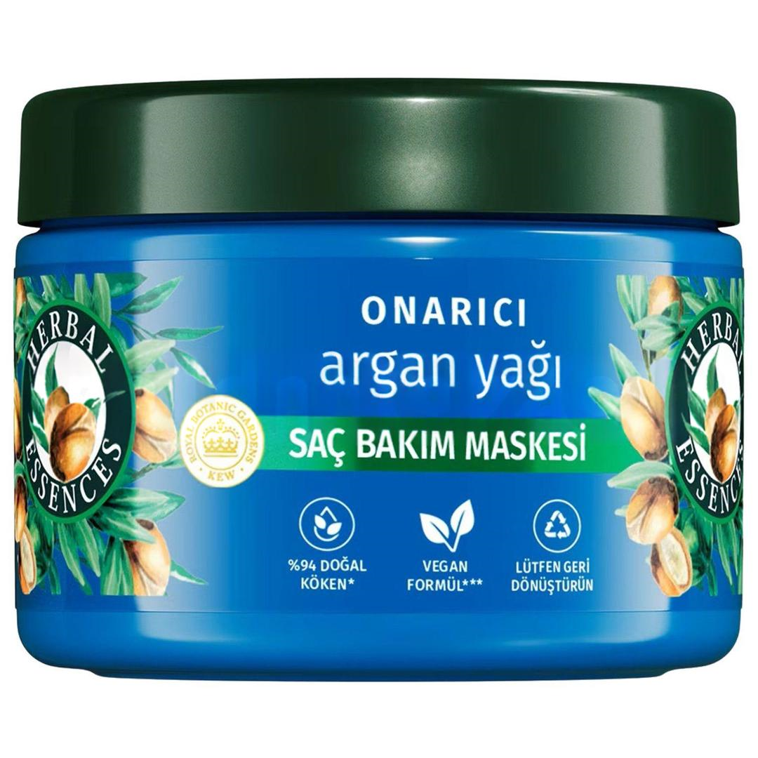 Herbal Essences Onarıcı Argan Yağı Saç Bakım Maskesi 300 ml