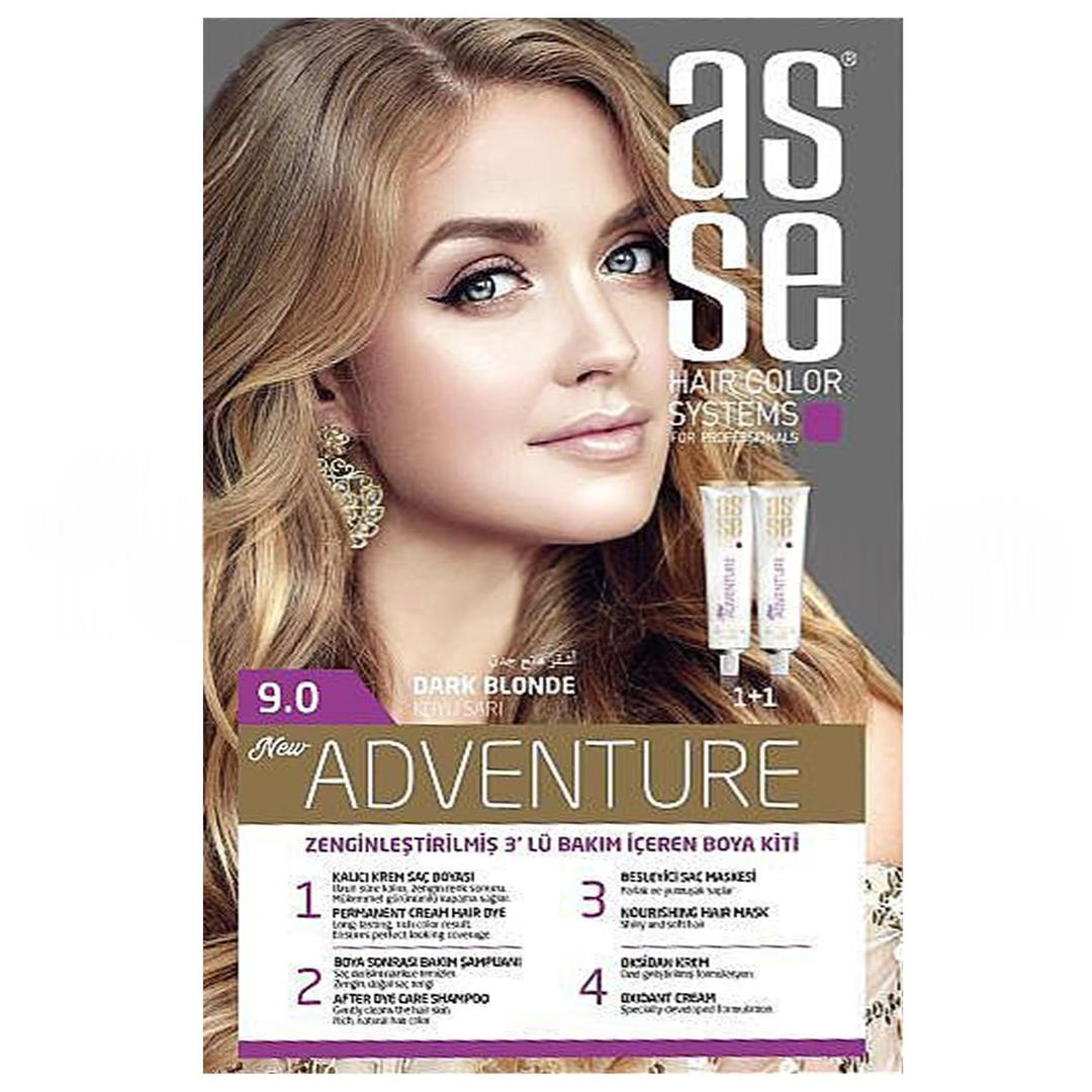 Asse Hair Color System Saç Boyası Koyu Sarı No: 9.00