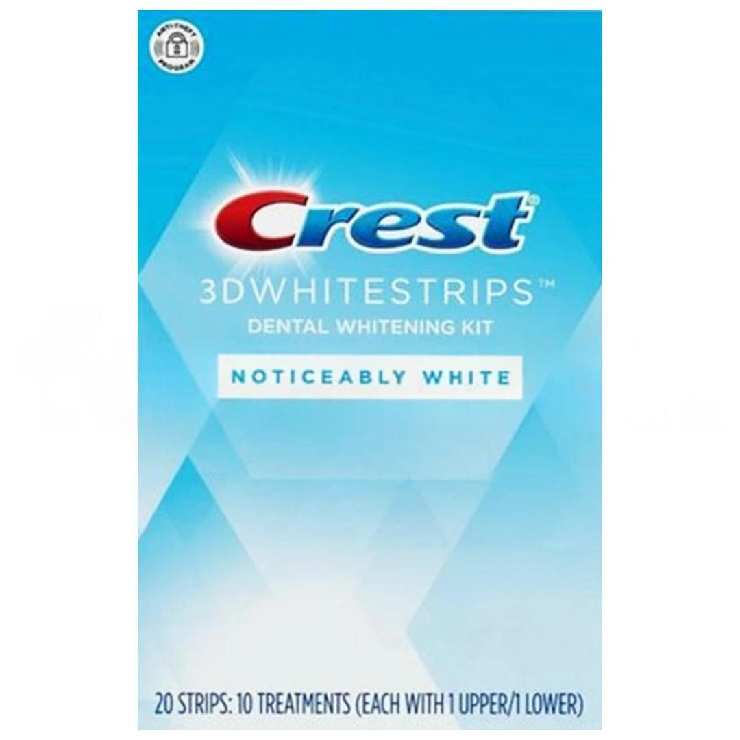 Crest 3D White Noticeably Whitestrips Diş Beyazlatma Bantı 20'li 10 Adet