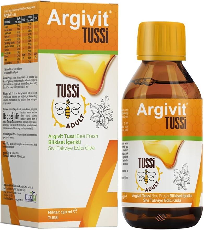 Argivit Tussi Adult 150 ml Şurup
