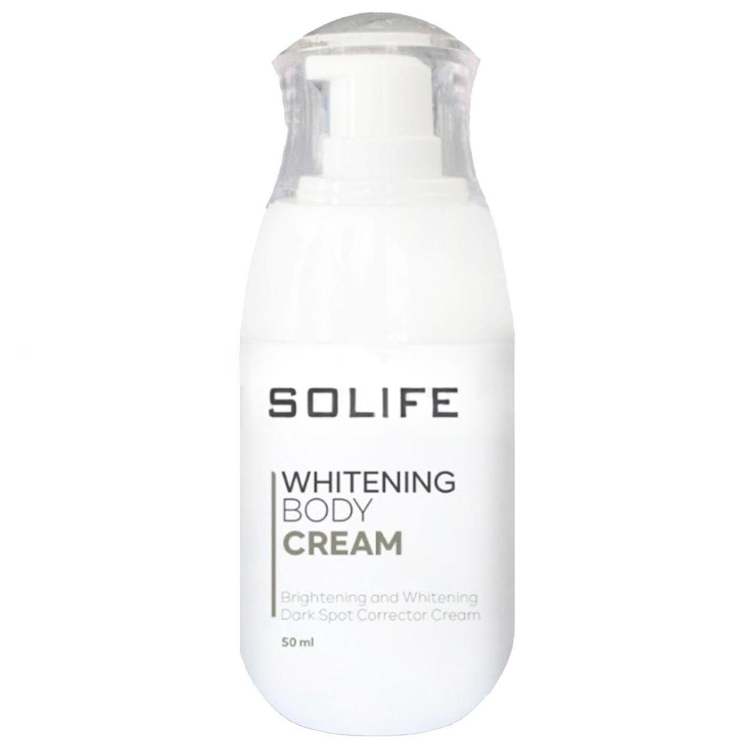 Solife Whitening Body Cream Beyazlatıcı Vücut Kremi 50 ml