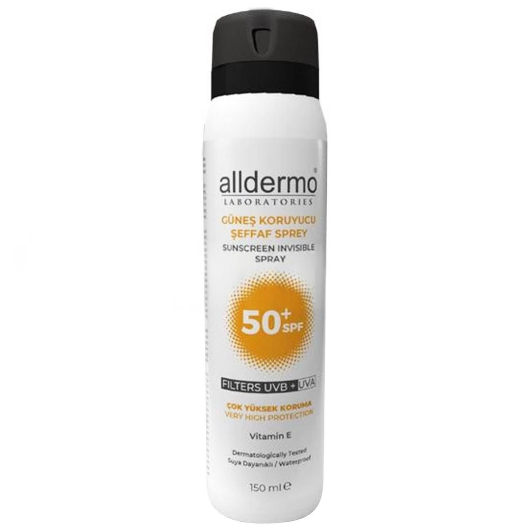 Alldermo Invisible Aerosol Sprey SPF50 150 ml