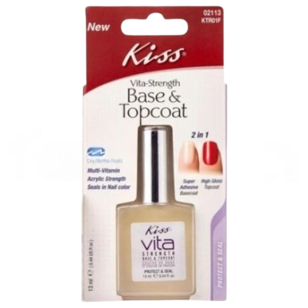 Kiss Vita Strength Base Topcoat Tırnak 13 ml