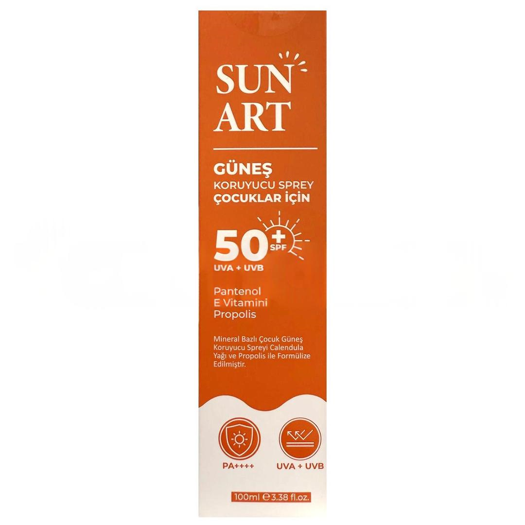 Sunart Güneş Sprey Çocuklar İçin SPF50+ 100 ml