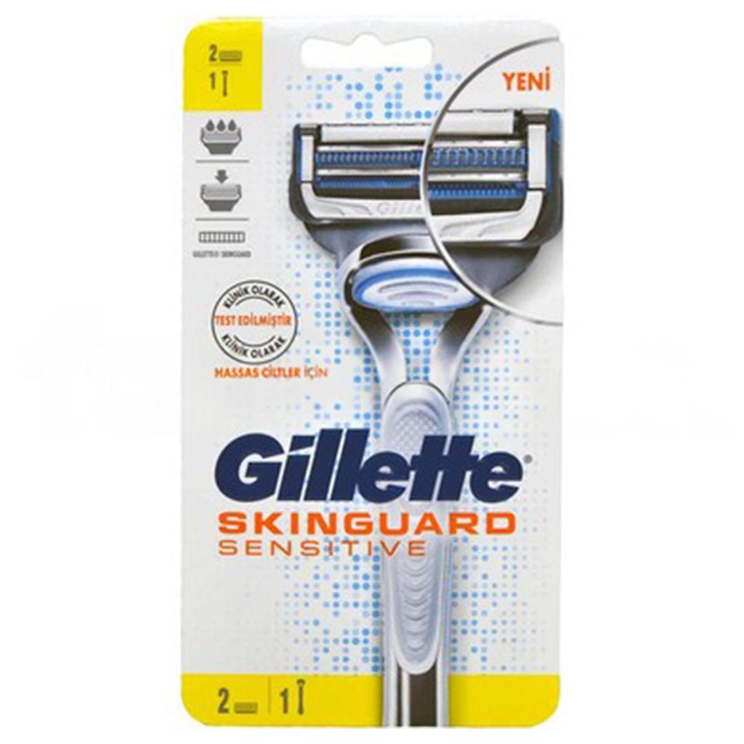 Gillette Skinguard Sensitive Flexball Tıraş Bıçağı Yedek Başlıklı 2'li