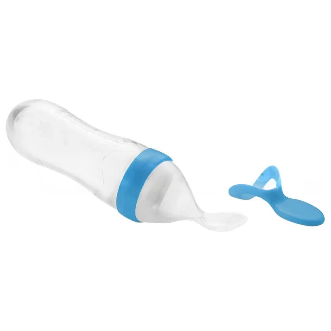 Babyjem Sıkmalı Kaşık Mavi