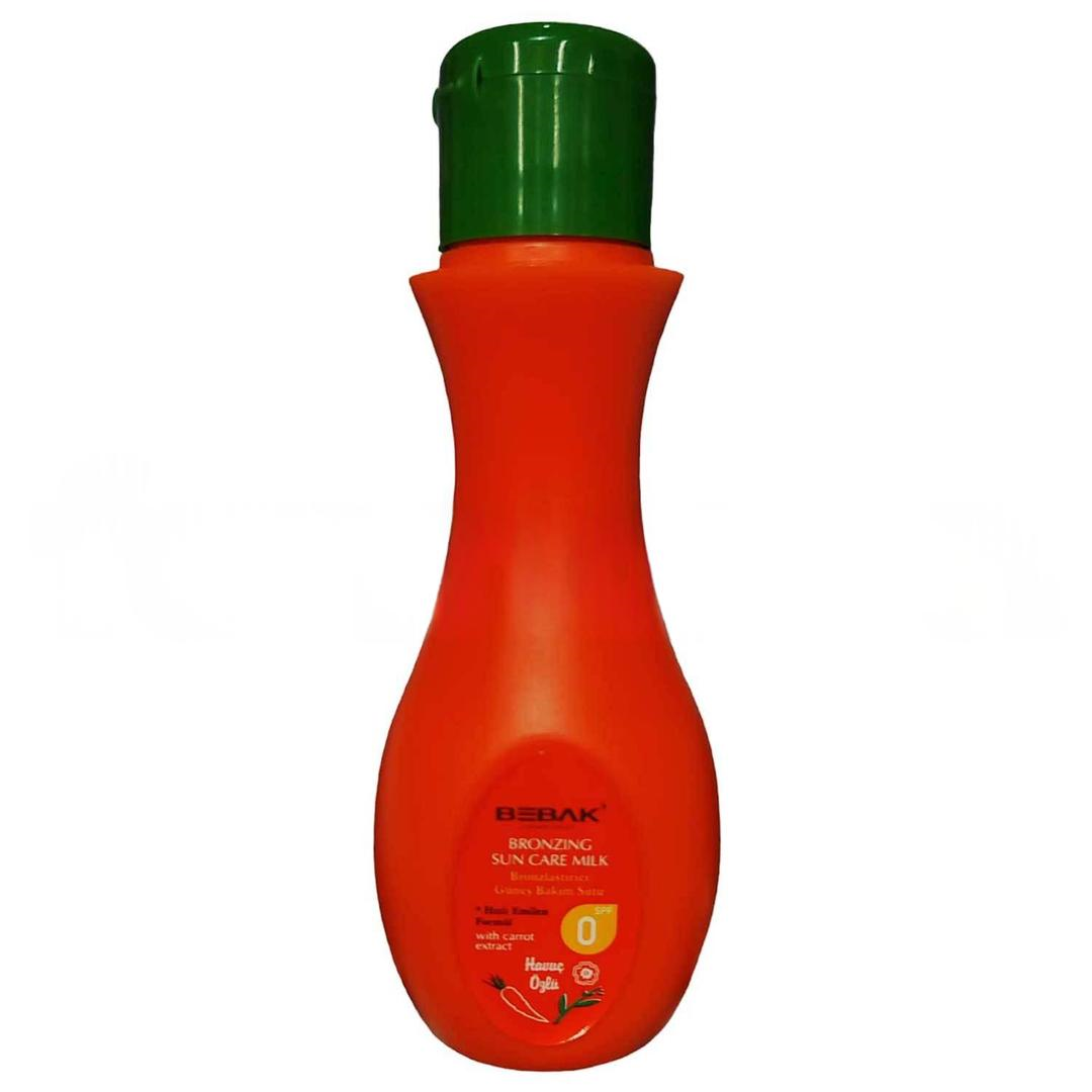 Bebak Güneş Bakım Sütü Havuç Özlü 60 ml