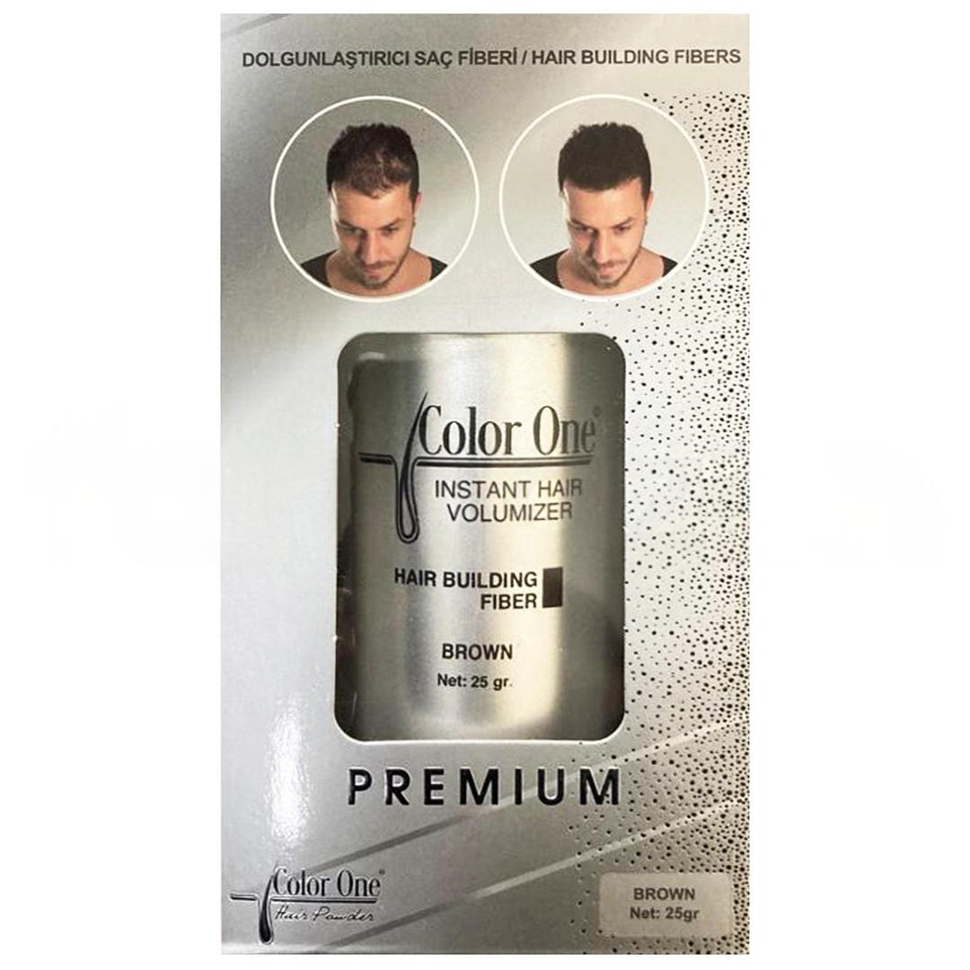 Color One Premium Topik Saç Tozu Kahve Rengi 25 gr