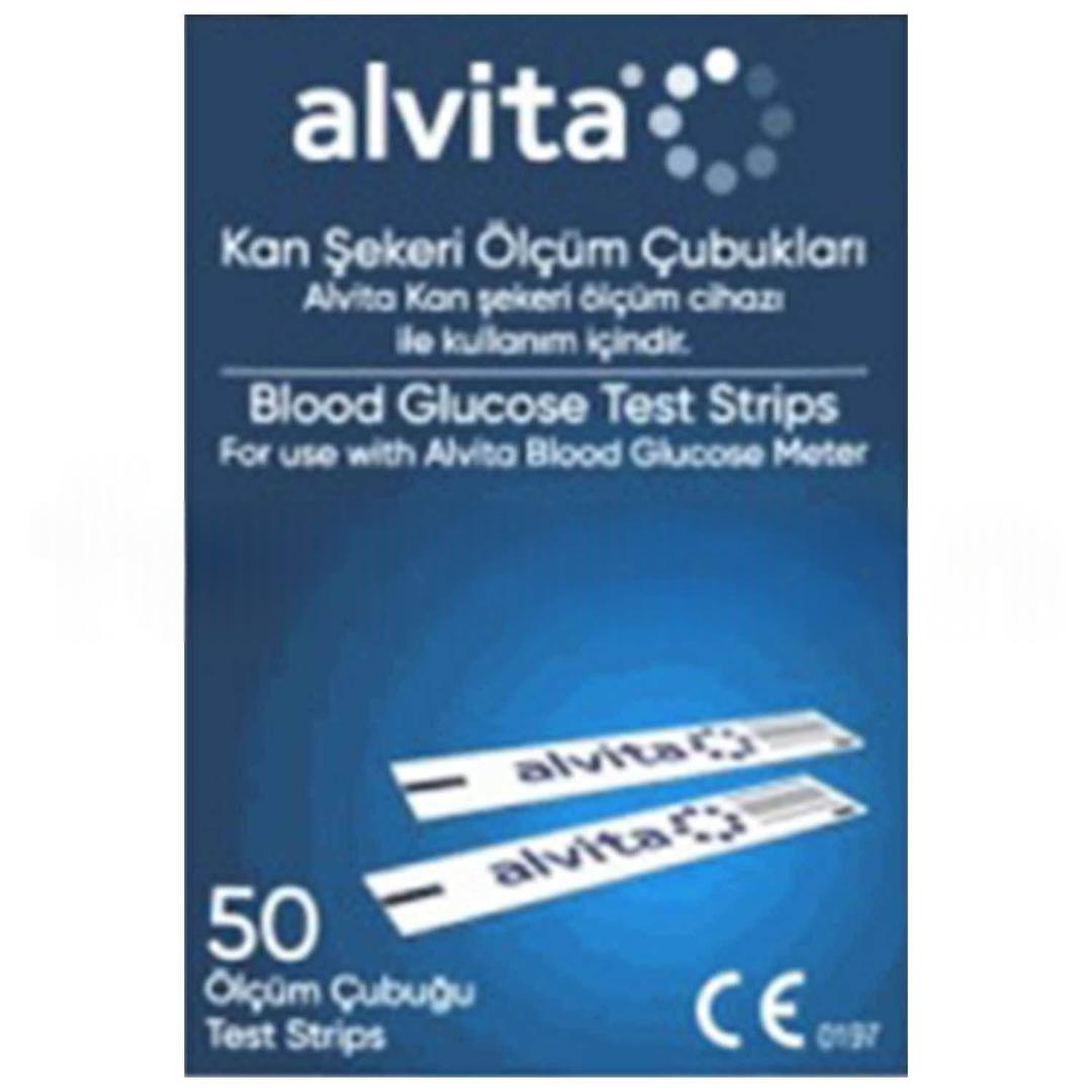 Alvita Şeker Ölçüm Stripi 50'li