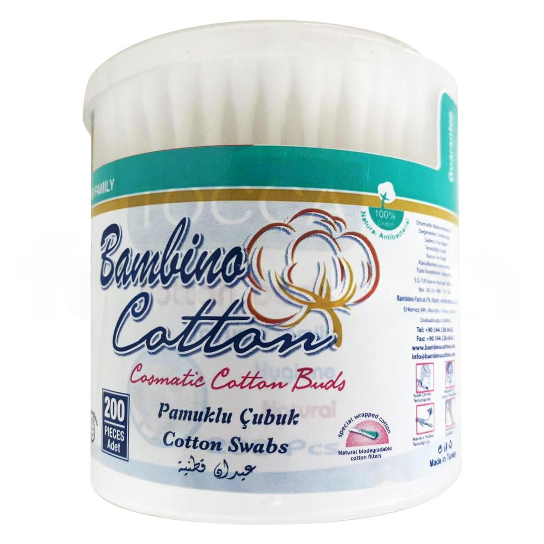 Bambino Cotton Kulak Çubuğu 200'lü