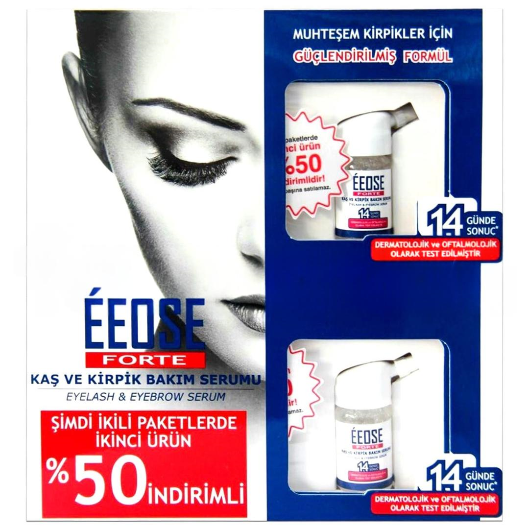 Eeose Forte Kaş ve Kirpik Bakım Serumu (İkinci Ürün %50 İndirimli)