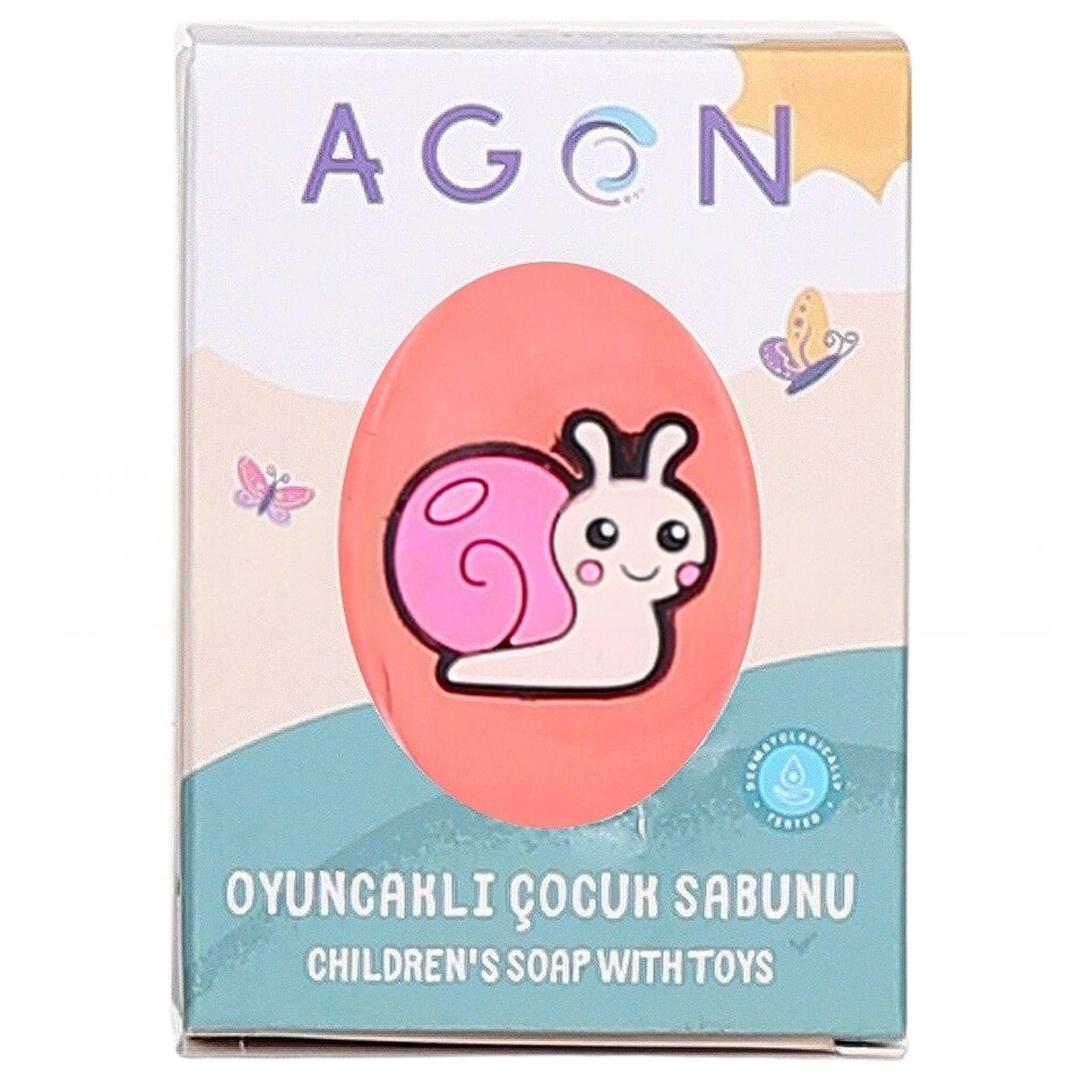 Agon Nar Çiçeği Özlü El Yapımı Oyuncaklı Çocuk Sabunu