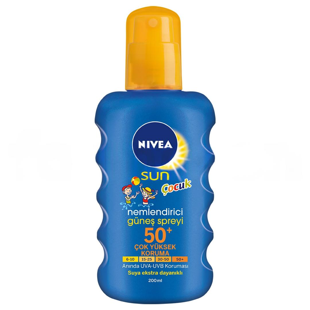 Nivea Sun Kids Güneş Spreyi Nemlendirici SPF50+ 200 ml - Eski Ambalaj