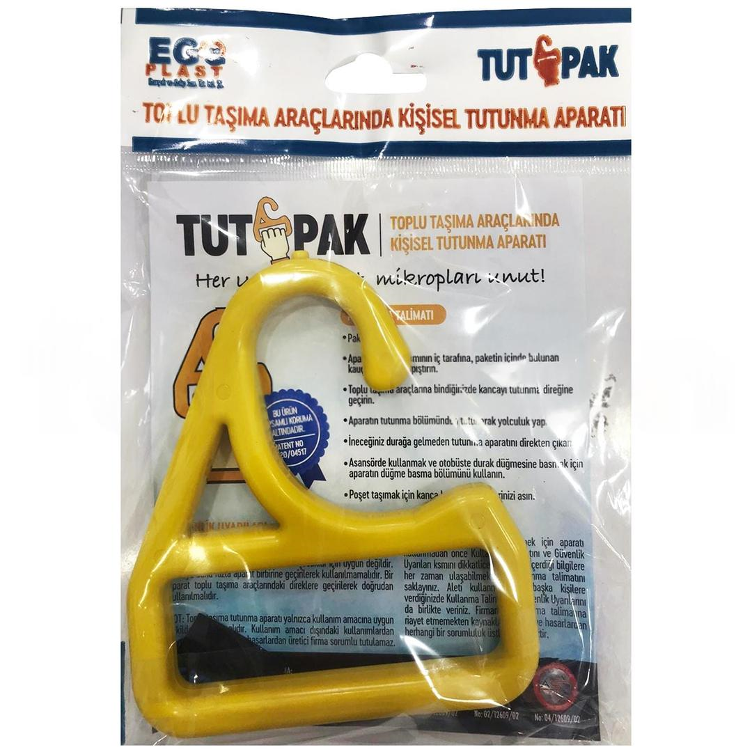 Tutpak Toplu Taşıma Araçları ve Çok Amaçlı Kişisel Tutunma Aparatı - Sarı