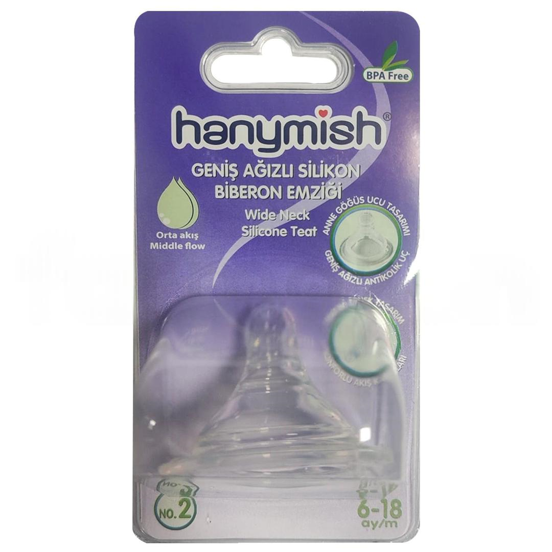 Hanymish Kod 467 Biberon Geniş Ağızlı Yedek Uç 150 ml