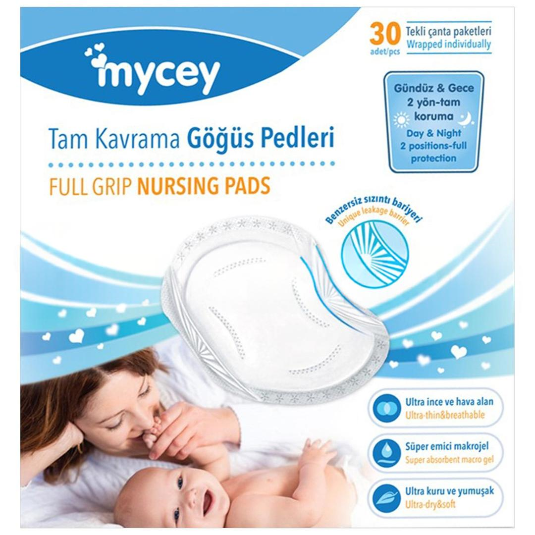 Mycey Yıkanabilir Göğüs Pedleri 4'lü