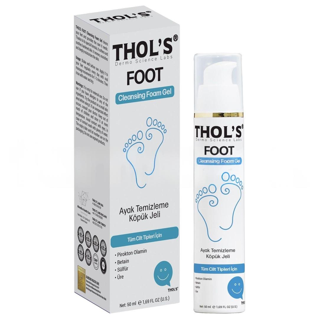 Thol's Foot Cleansing Foam Gel TB34 Ayak Temizleme Köpük Jeli 50 ml