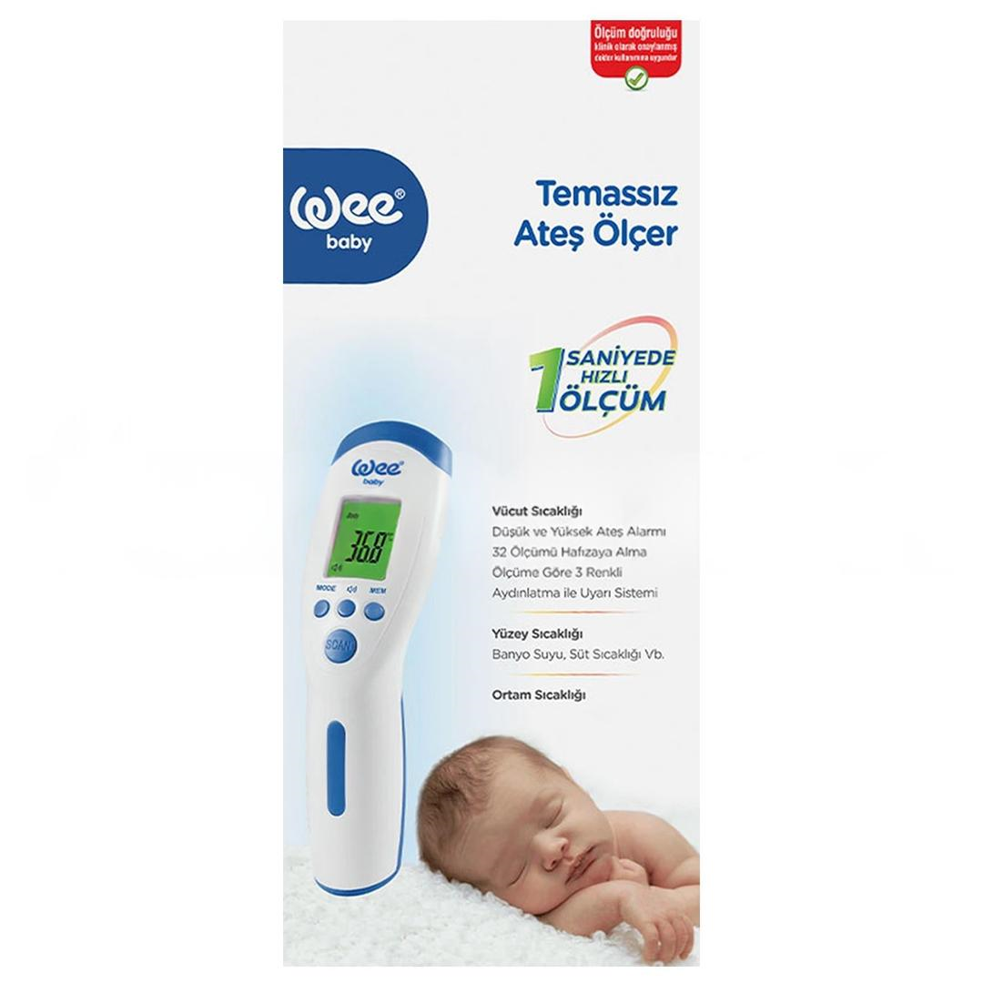 Wee Baby 131 Temassız Ateş Ölçer Alından