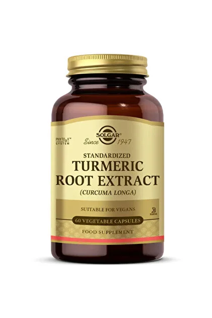 Solgar Turmeric Root 60 Kapsül