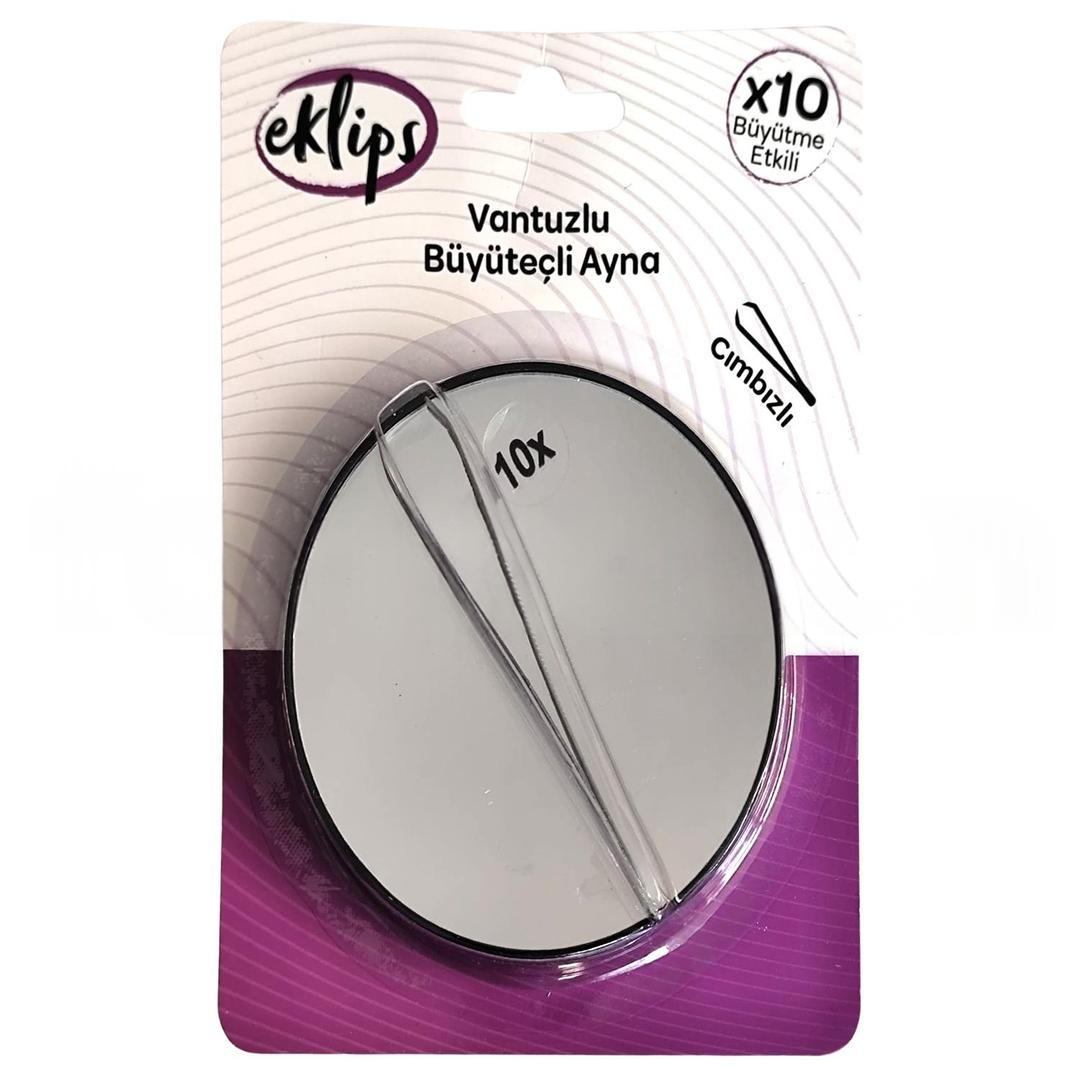 Eklips Vantuzlu Büyüteçli Ayna Cımbızlı