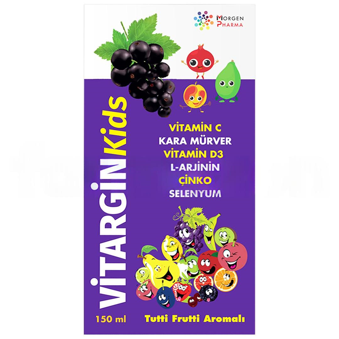 Vitargin Ki̇ds Tutti Frutti Aromalı 150 ml