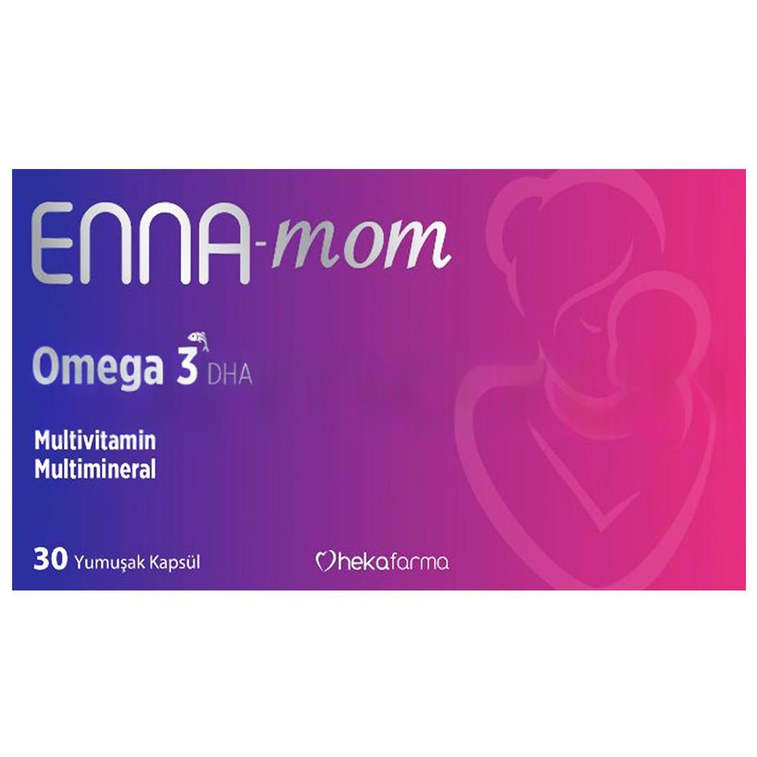 Enna-Mom Omega 3 30 Kapsül
