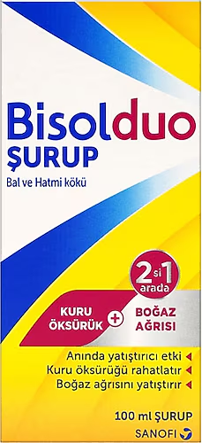 Bisolduo Bal ve Hatmi Kökü Şurup 100 ml