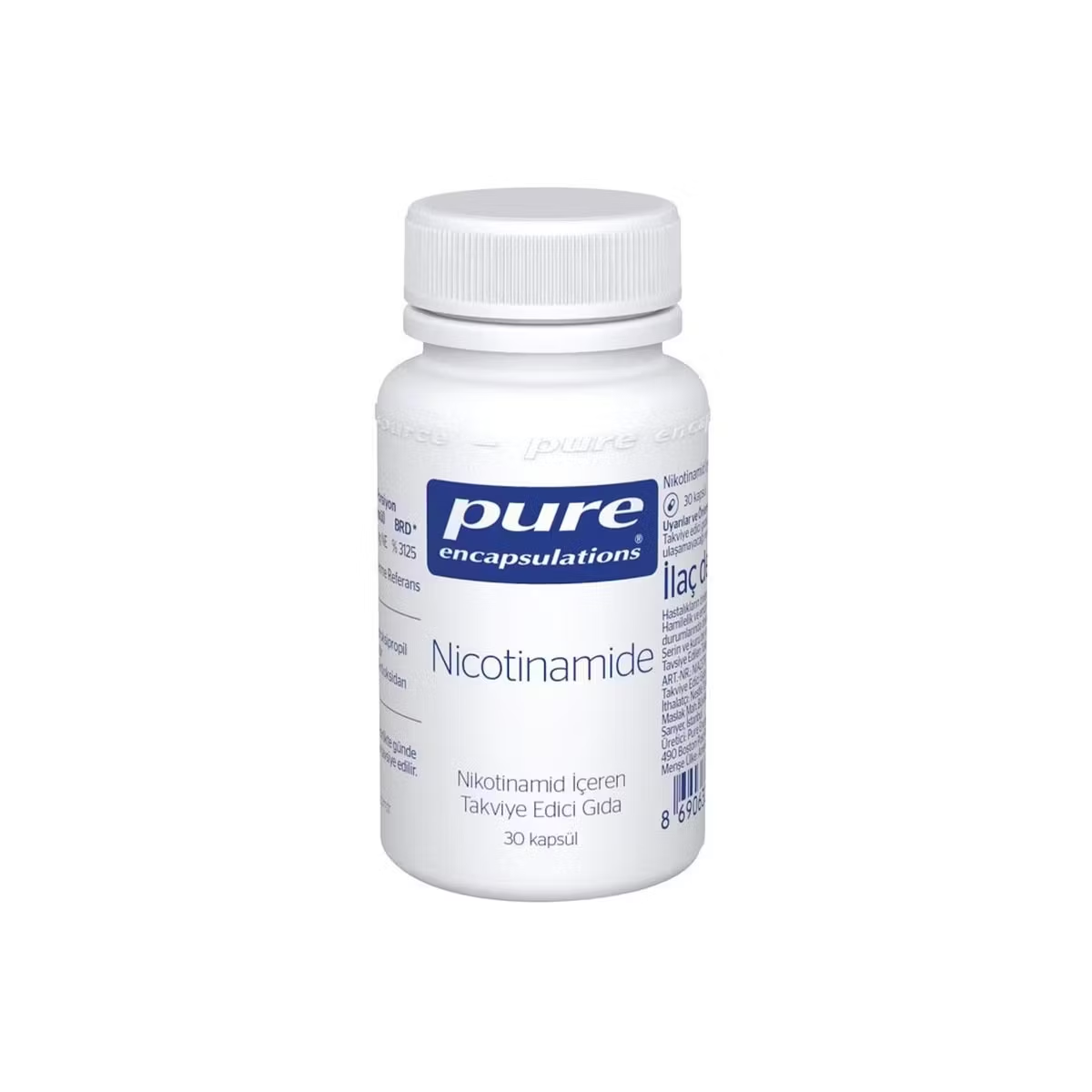 Pure Encapsulations Nicotinamide 30 Kapsül