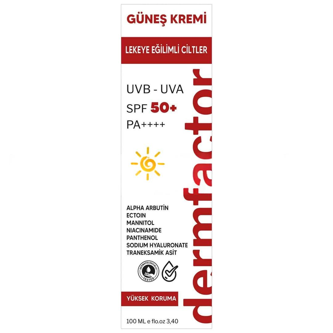 Dermfactor Leke Eğilimli Ciltler İçin Güneş Kremi SPF50 100 ml