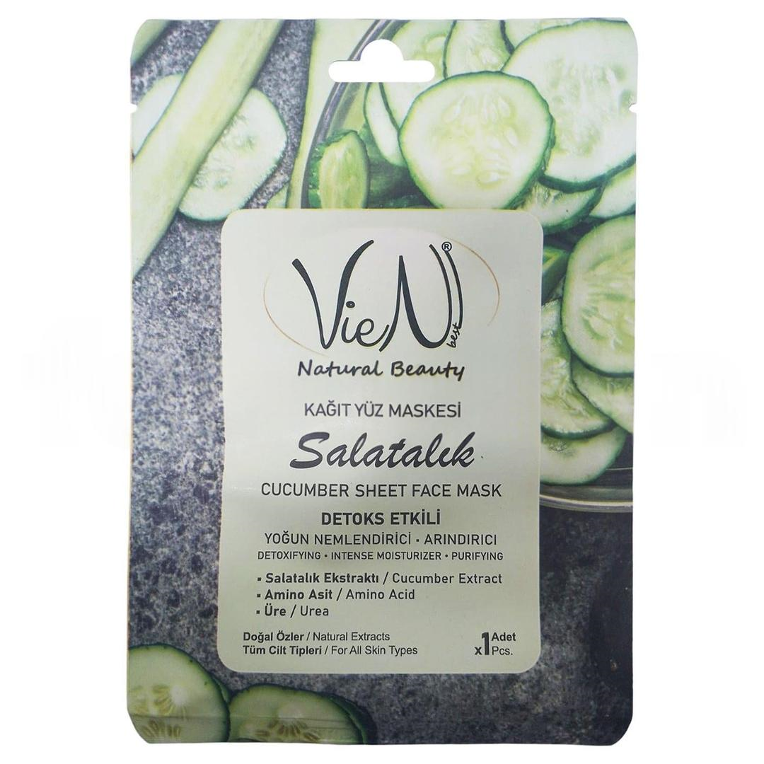Vien Kağıt Yüz Maskesi Salatalık 25 gr
