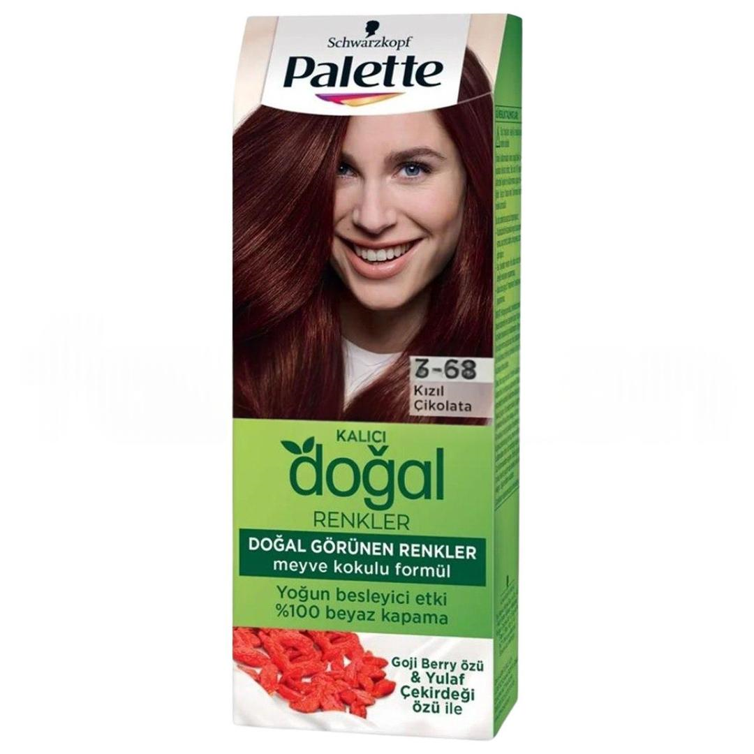 Palette Natural Colors Saç Boyası Kızıl Çikolata 3,68