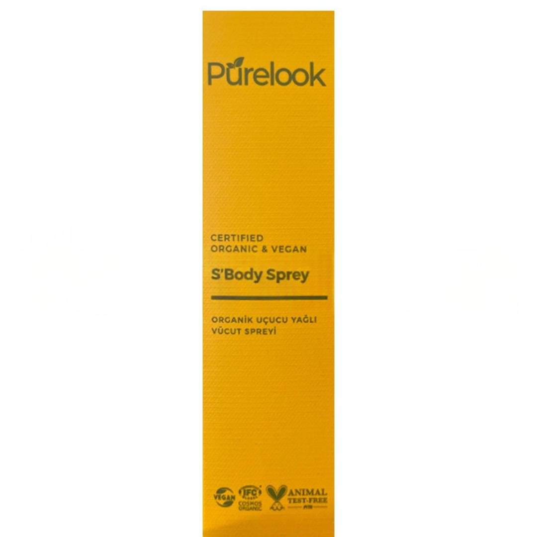 Purelook S-Body Organik Vücut Spreyi 125 ml
